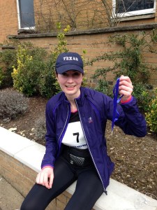 On the wall of Selsdon Chapel post-race March 2015